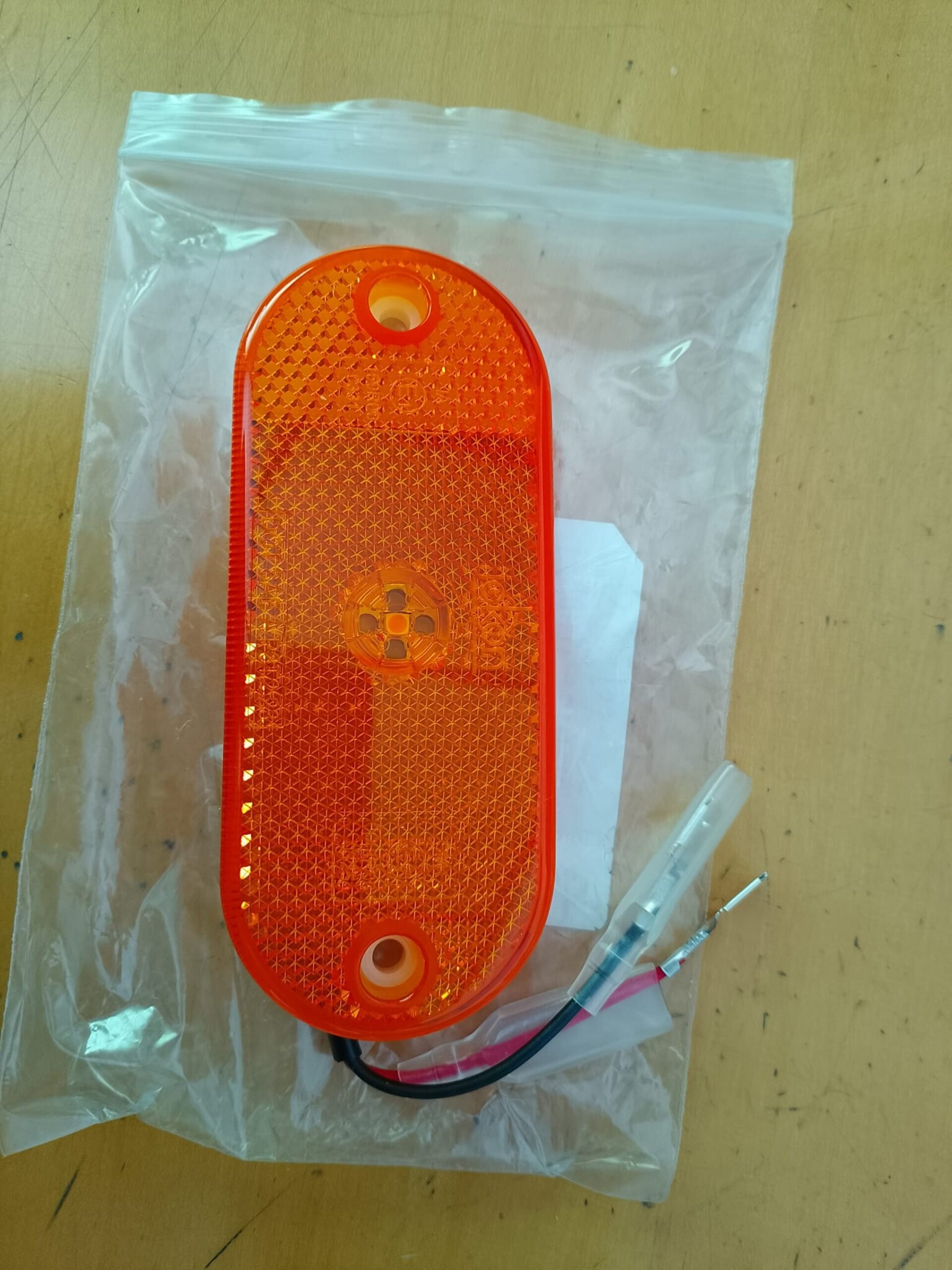 Luz marcador Lateral Led 12v Naranja - 4